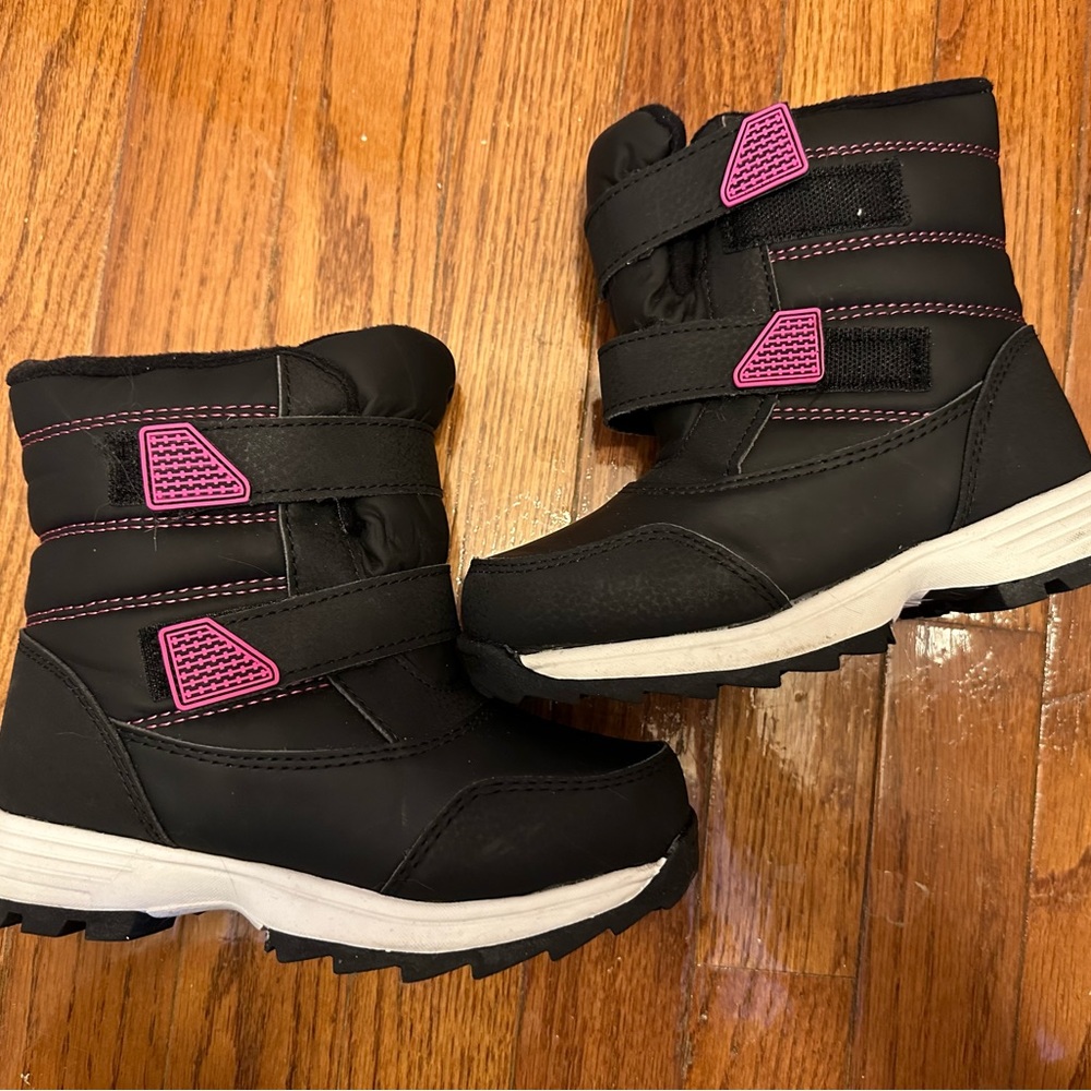 Wonder Nation Girls Toddler Snow Winter Boots Sz 12